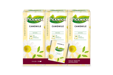 Pickwick Kamille - 3 x 25 zakjes