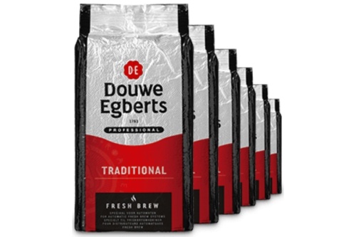 Douwe Egberts Koffie Snelfiltermaling 6 x 1kg