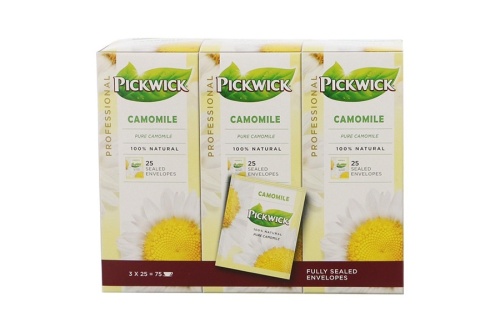 Pickwick Kamille Thee - 3 x 25 Zakjes