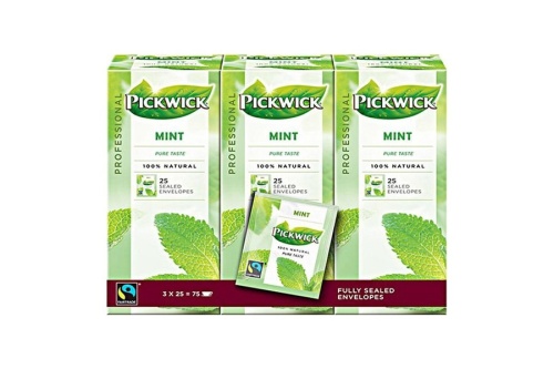 Pickwick Munt Thee - 3 x 25 Zakjes