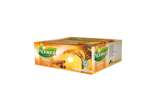 Pickwick Thee Rooibos - 100 theezakjes à 1,5 gram met envelop