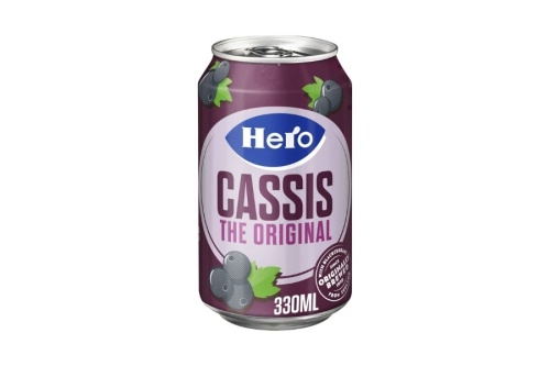Hero Cassis - 24 blikjes x 33 cl