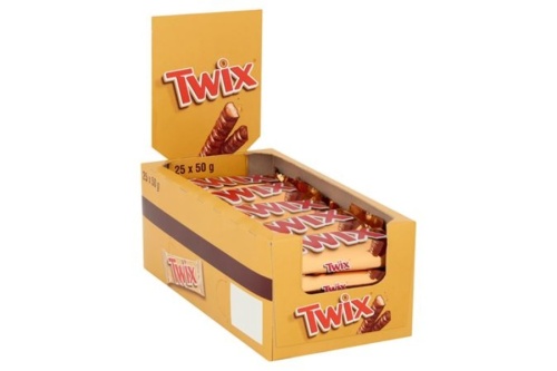 Twix - Doos 25 x 50 gram