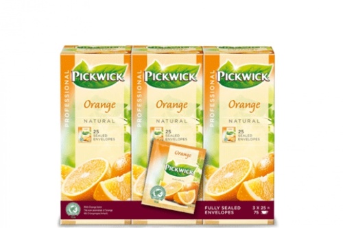 Pickwick Sinaasappel - 3 x 25 zakjes