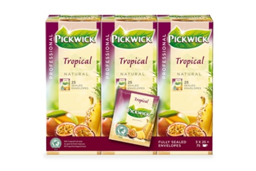 Pickwick Tropische Vruchten - 3 x 25 zakjes